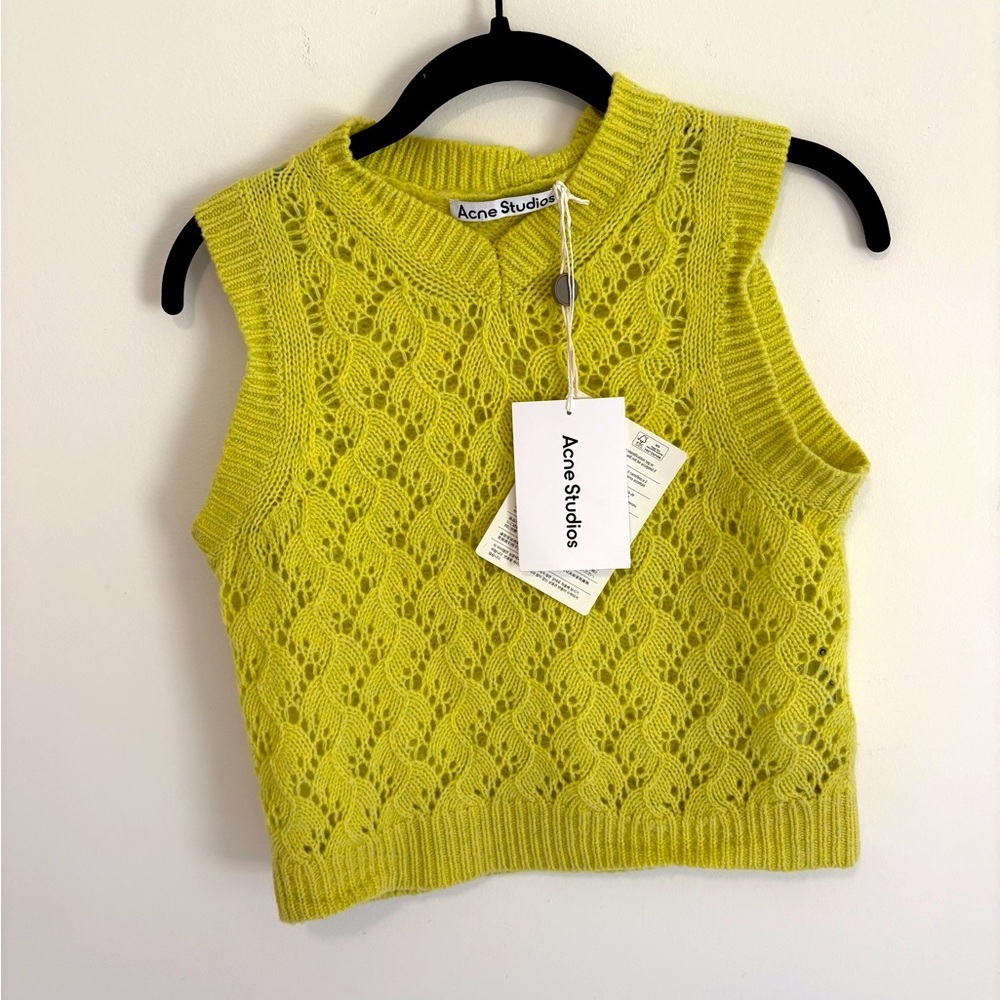 Acne Studios Knit Vest Size Small